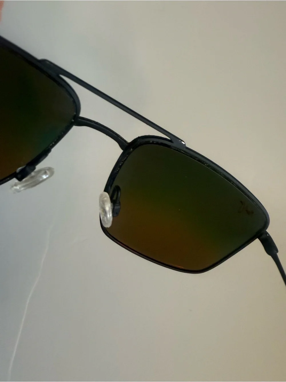 Maui Jim Aeko Titanium Sunglasses Lava /Black